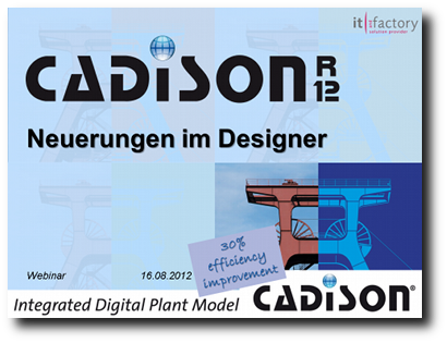 Neuerungen in CADISON R12: Designer